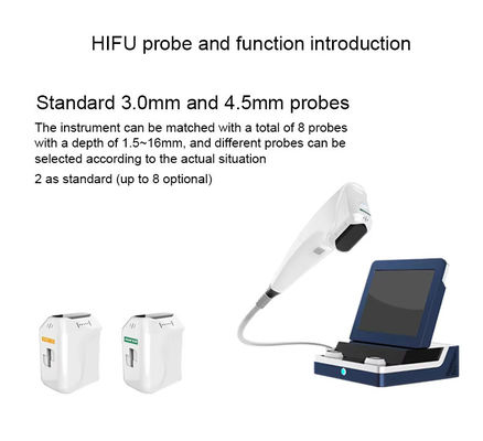 Portable HIFU Beauty Machine Simultaneous Control / Independent Control