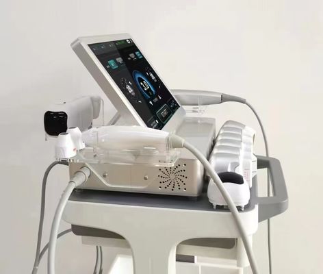 7D HIFU Beauty Machine Liposonic Vaginal Tightening Gold RF 3 In 1 Beauty Machine